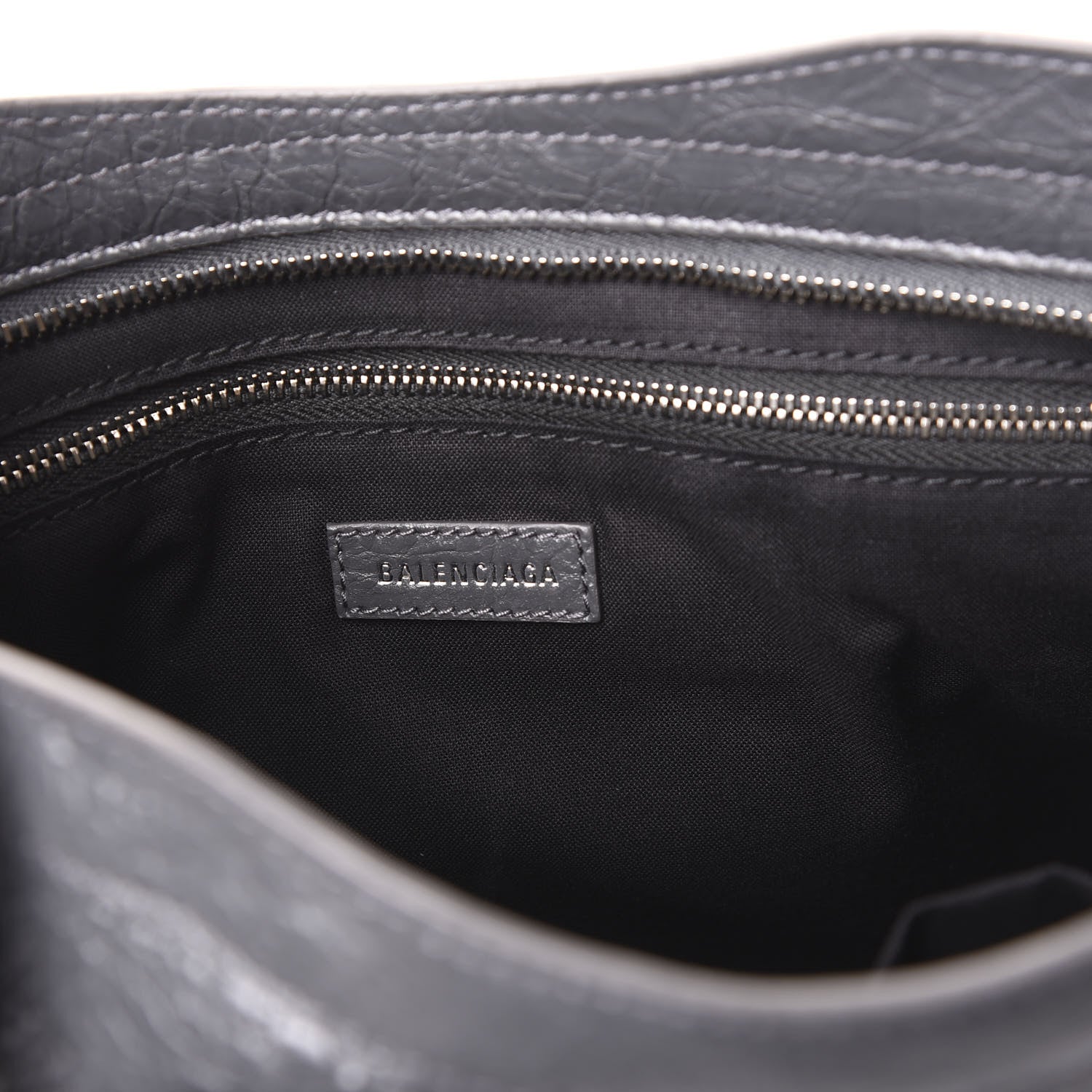 Balenciaga Agneau Classic Silver Hardware S City Gris Fossile 5 of 8