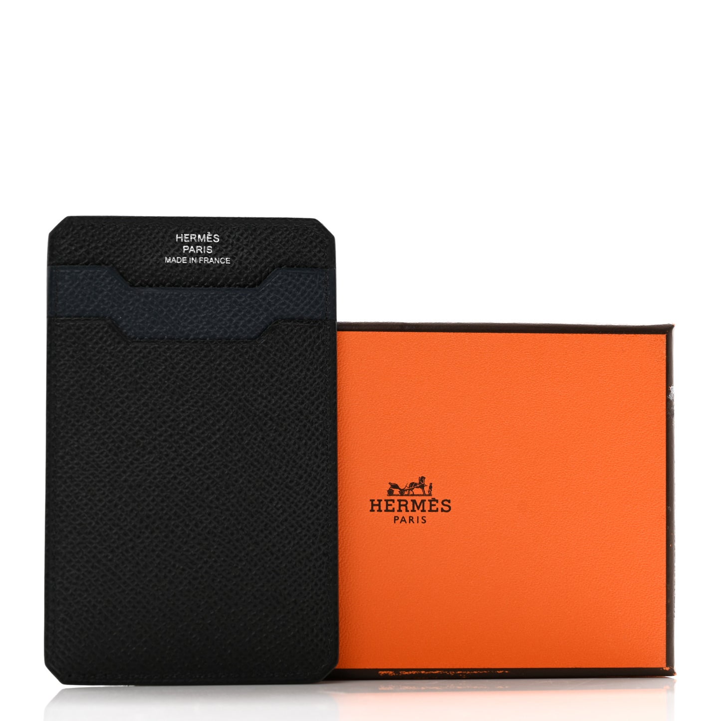 Epsom City 3CC Card Holder Black Bleu Nuit