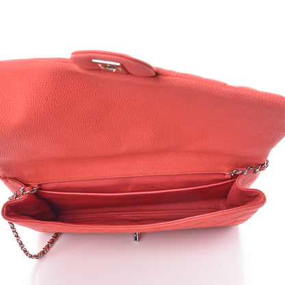 Chanel Iridescent Caviar Clutch with Chain Flap Pink 5 of 7