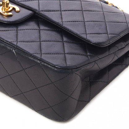 Chanel Lambskin Quilted Medium Double Flap Black 5 of 11