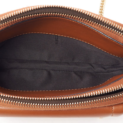 Fendi Vitello Grace Matte Easy Baguette Brandy 6 of 8