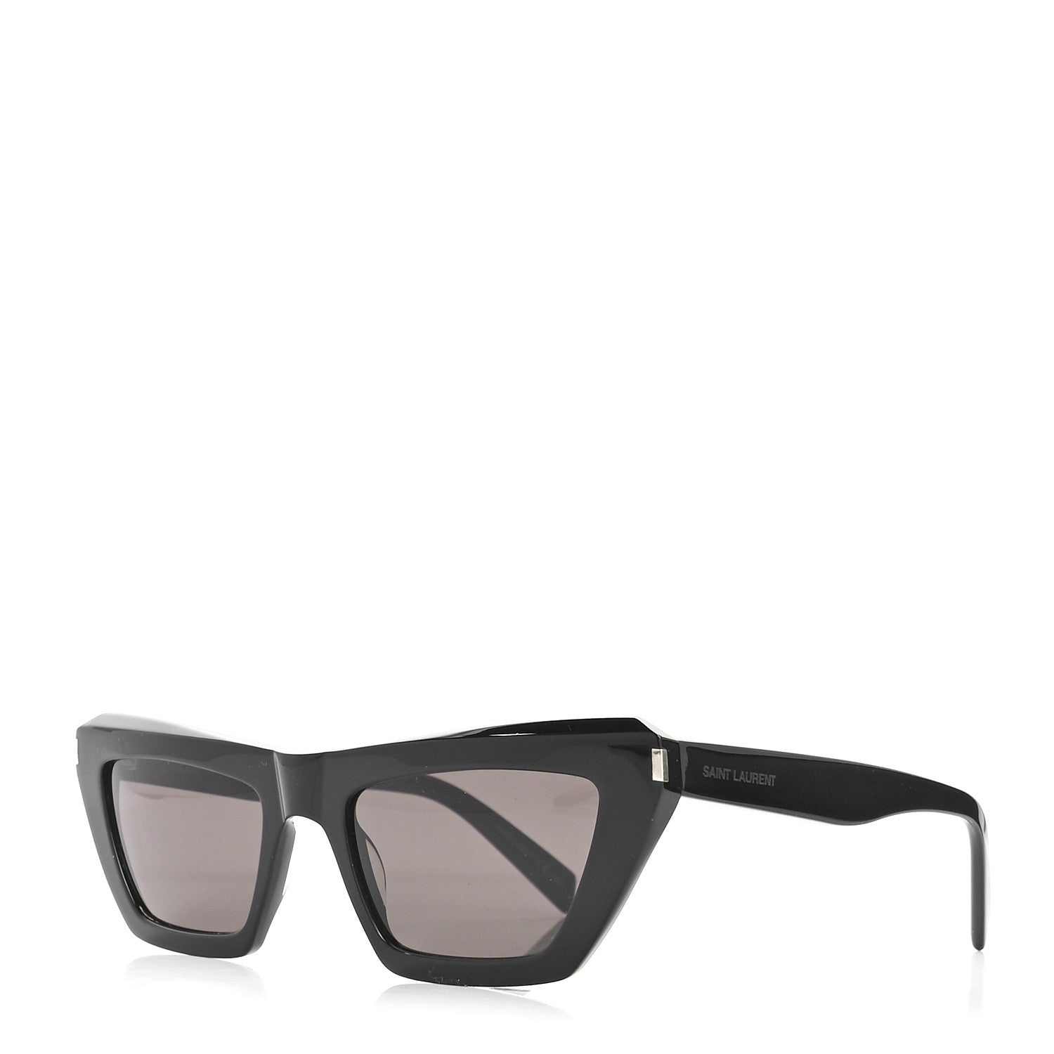 Saint Laurent Acetate Sunglasses SL 467 Black 1 of 8