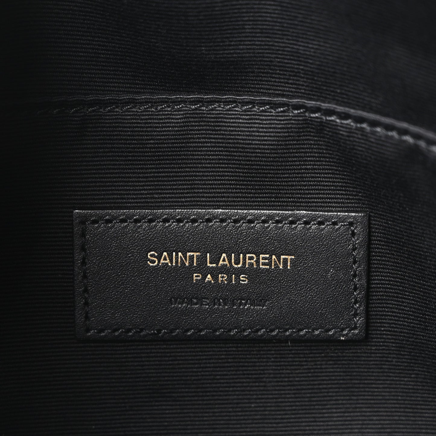 Grain De Poudre Monogram Belt Bag Black
