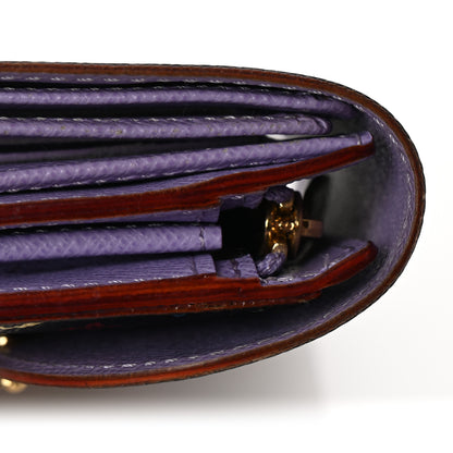 Louis Vuitton Monogram Multicolor Joey Wallet Black Violet 14 of 15