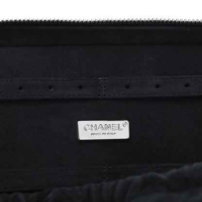 Chanel Lambskin Quilted Jewelry Case Black 6 of 7