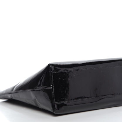 Chanel Patent Mademoiselle Tote Black 6 of 9