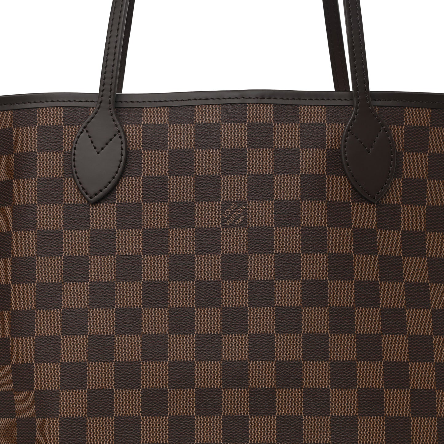 Damier Ebene Neo Neverfull MM Rose Ballerine