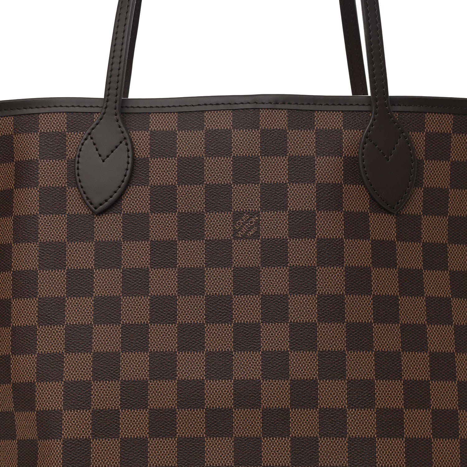 Louis Vuitton Damier Ebene Neo Neverfull MM Rose Ballerine 8 of 9