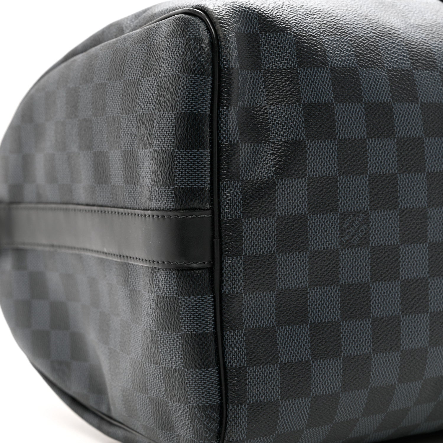 Louis Vuitton Damier Cobalt Keepall Bandouliere 45 8 of 9