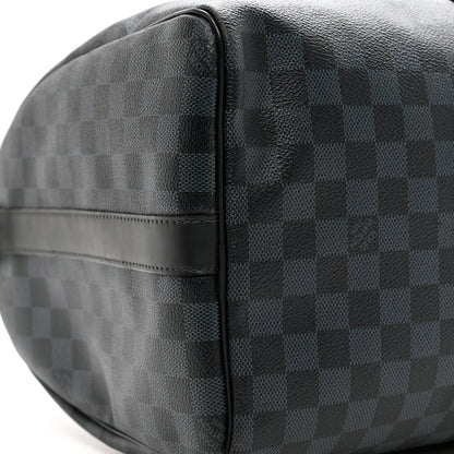 Louis Vuitton Damier Cobalt Keepall Bandouliere 45 8 of 9