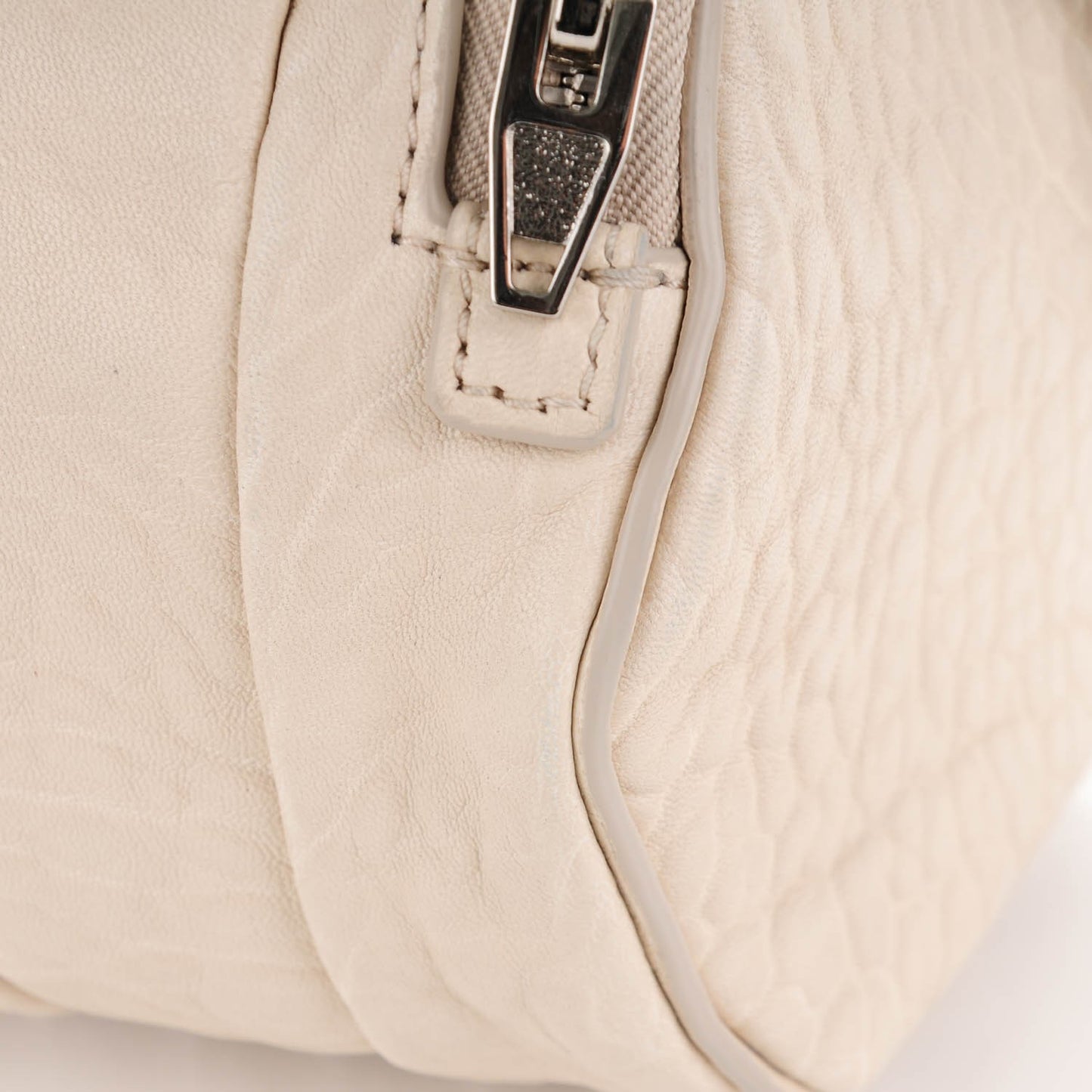 Pebbled Lambskin Mini Rockie Opaline Rhodium Hardware