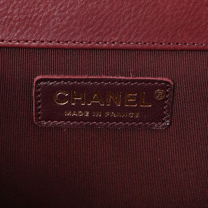Chanel Calfskin Quilted Small Flap Bag Burgundy 6 of 10