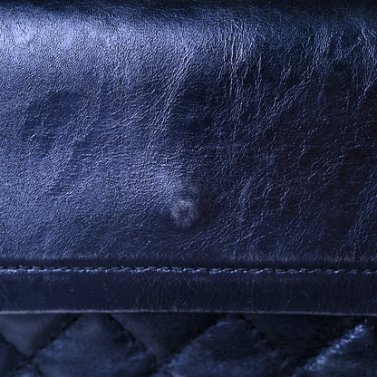Chanel Metallic Aged Calfskin Quilted 2.55 Reissue 225 Flap Blue 15 of 21