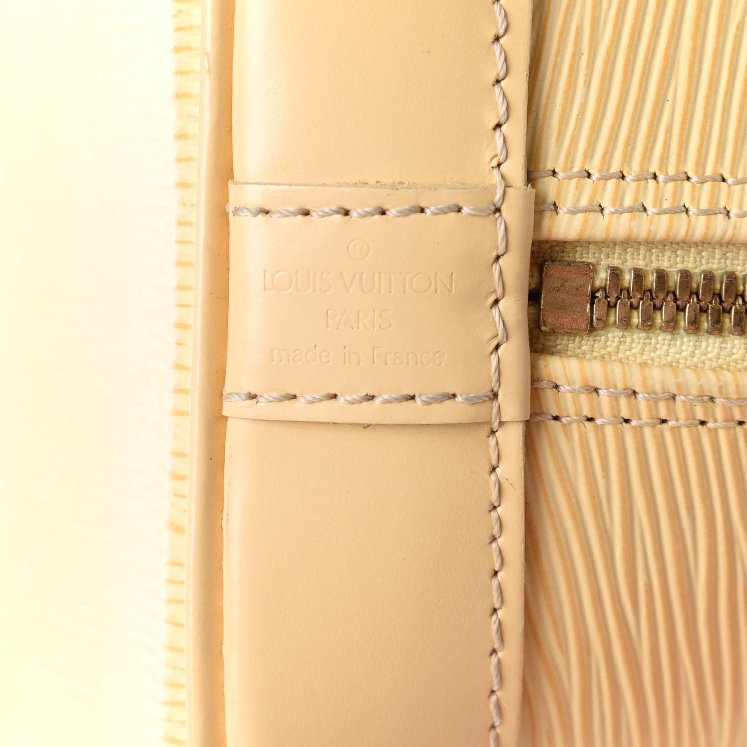 Louis Vuitton Epi Alma PM Vanilla 6 of 11