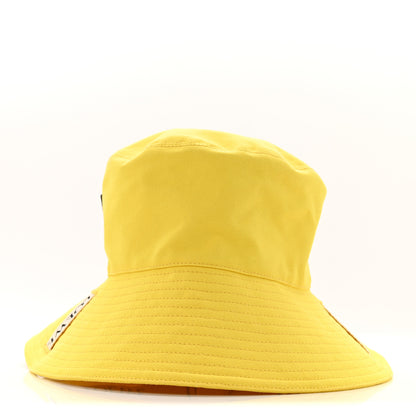 Loewe Canvas Calfskin Fisherman Bucket Hat 59 Yellow 3 of 9