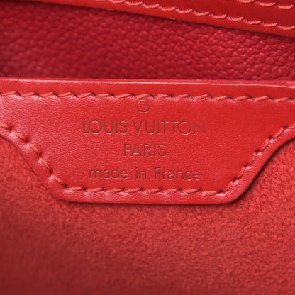 Louis Vuitton Epi Mabillon Backpack Castillan Red 6 of 13