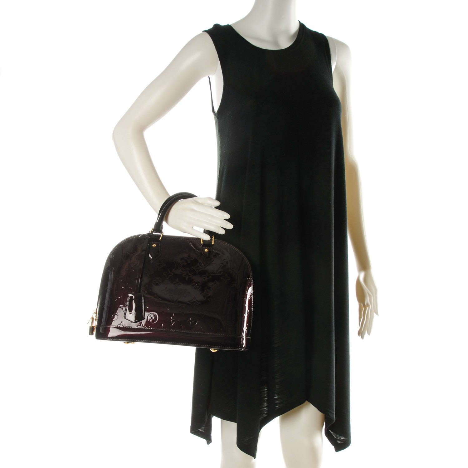 Louis Vuitton Vernis Alma PM Amarante 2 of 8