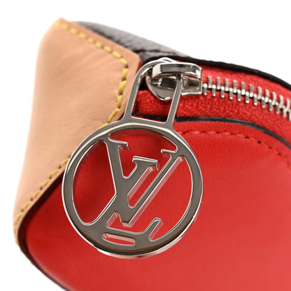 Louis Vuitton Monogram Elizabeth Pencil Pouch Red 7 of 8