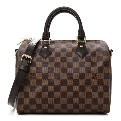 Louis Vuitton Damier Ebene Speedy Bandouliere 25 1 of 10