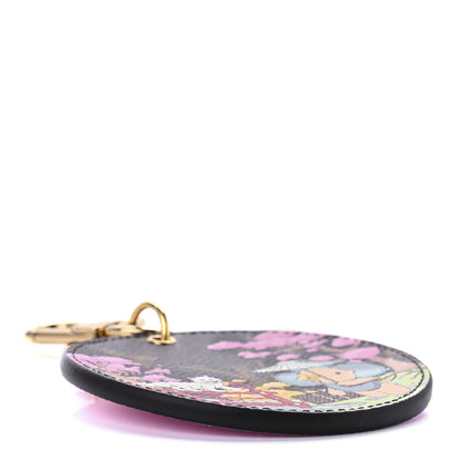 Louis Vuitton Monogram 2021 Christmas Animation Japanese Garden Bag Charm Key Ring Wisteria Pink 5 of 6
