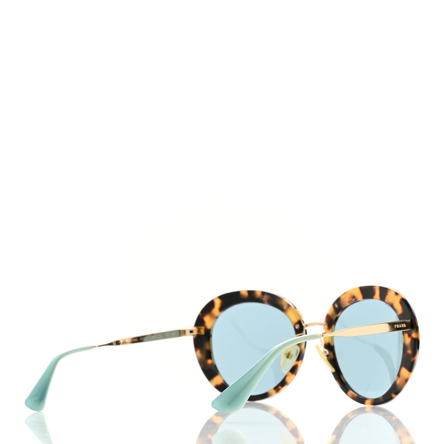 Acetate Round Sunglasses SPR16Q Tortoise