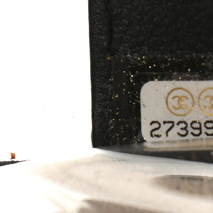 Chanel Lambskin PVC Medium Coco Sand Flap Black 7 of 9