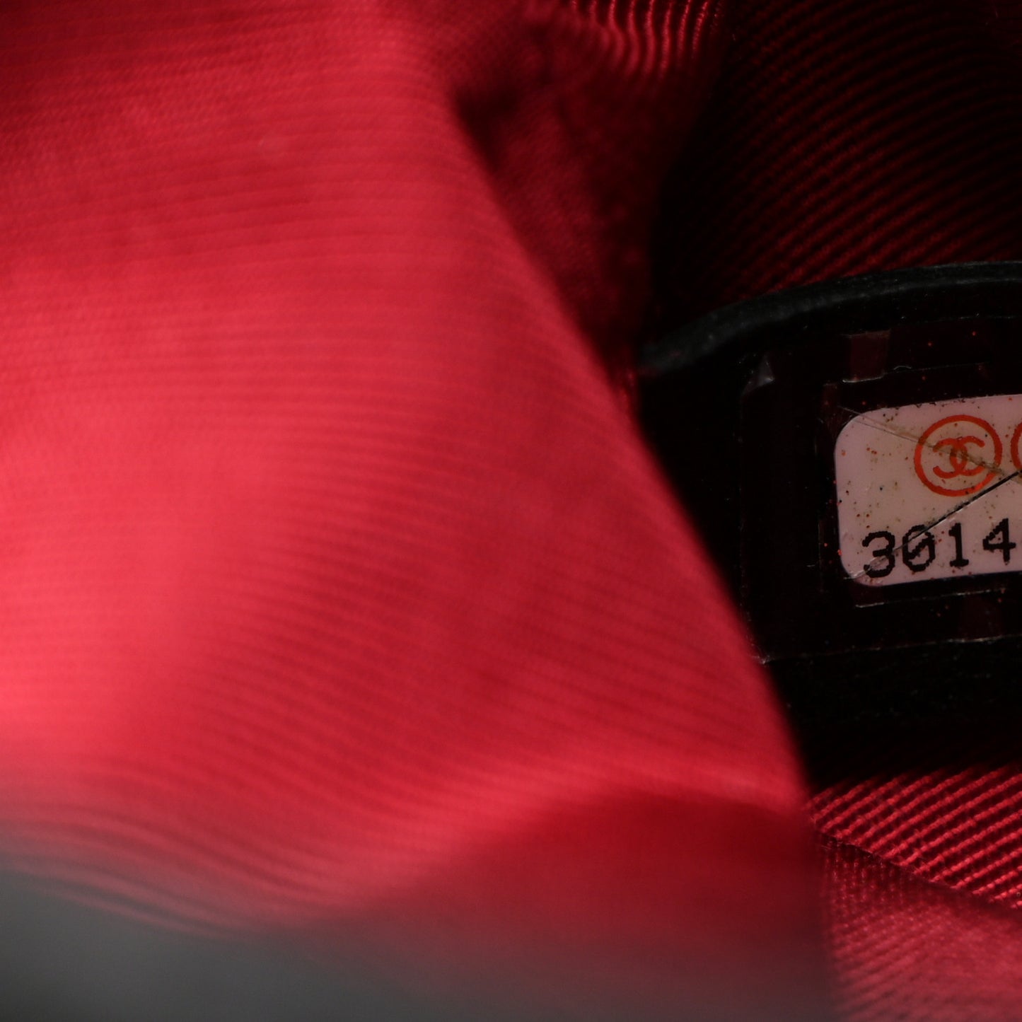 Goatskin Quilted Chanel 19 Waist Bag Black