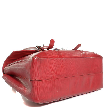 Louis Vuitton Epi Segur MM Rouge 4 of 10