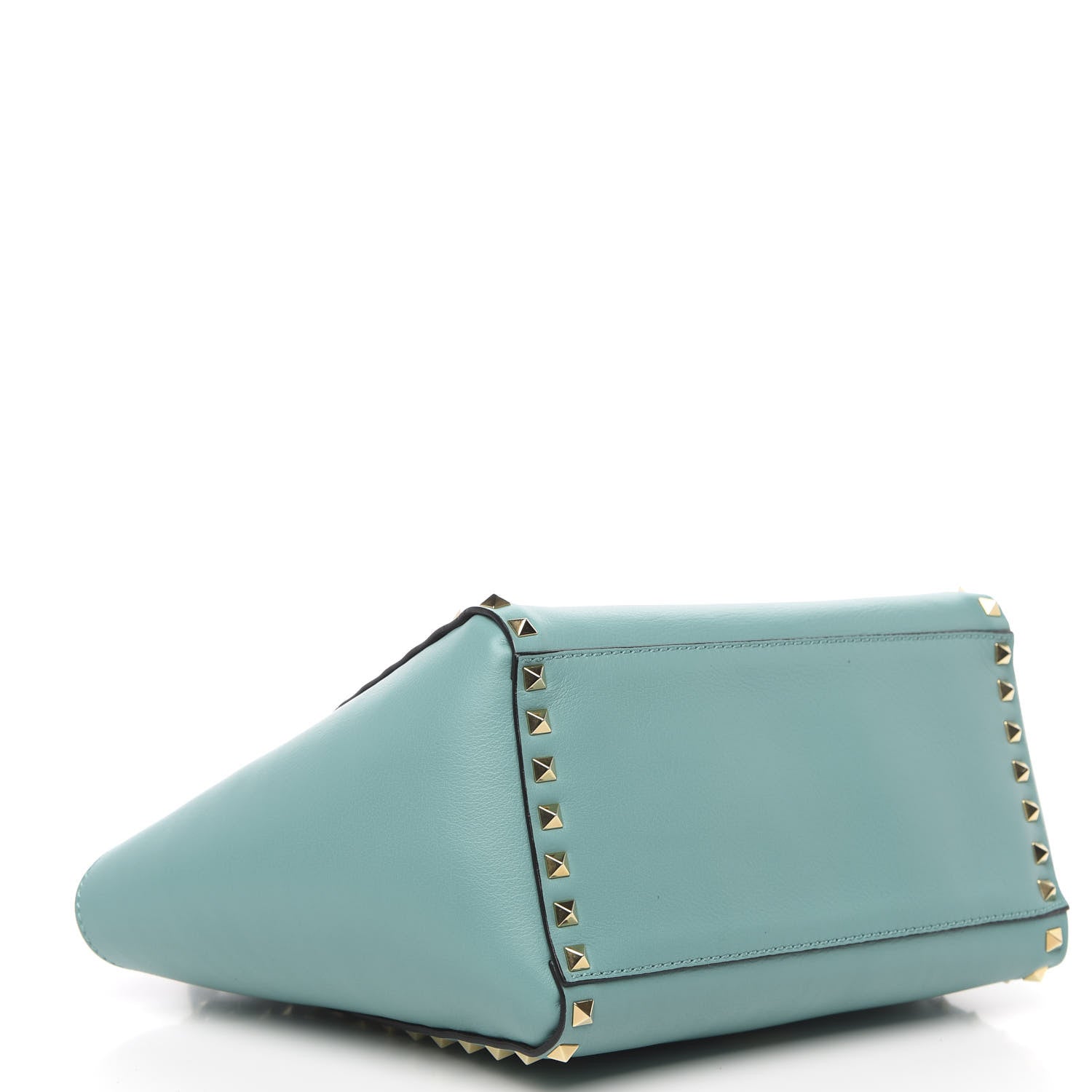 Valentino Garavani Calfskin Small Rockstud Double Handle Tote Colibri 5 of 9