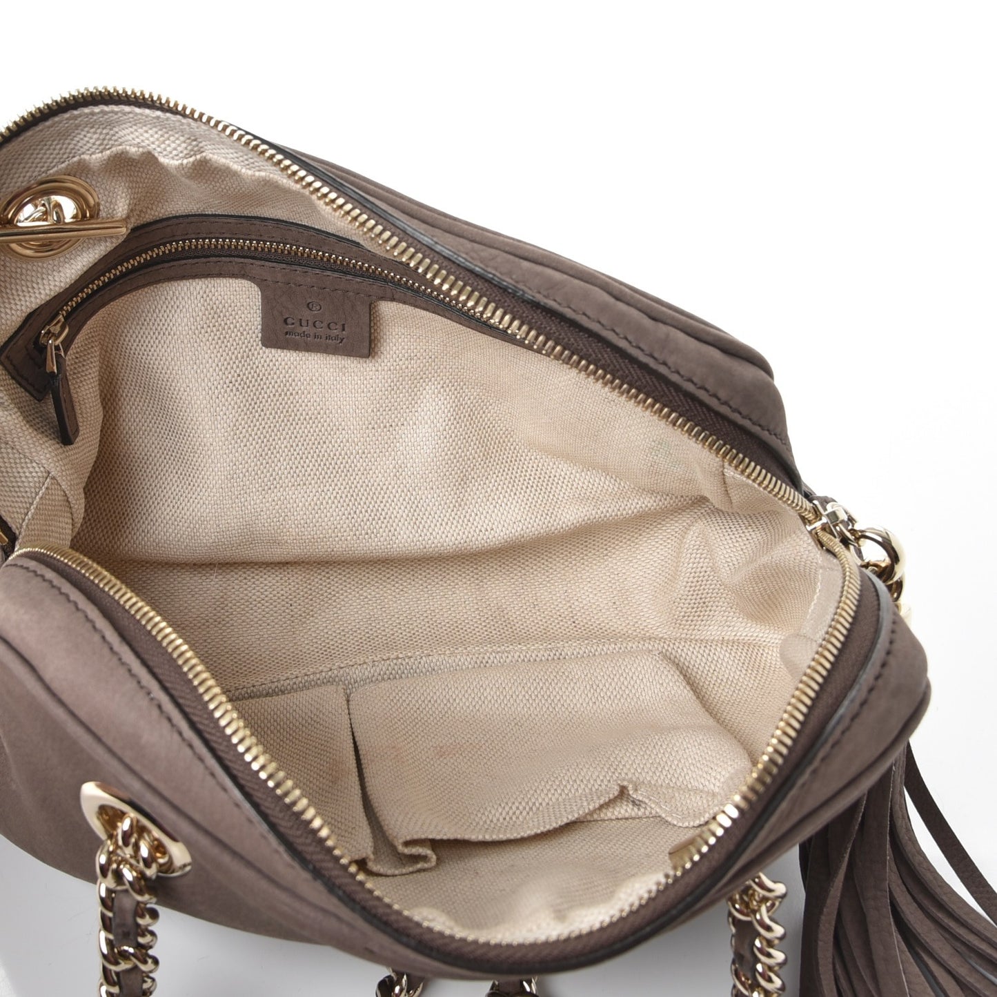 Vitello Range Small Soho Bowler Grey Field