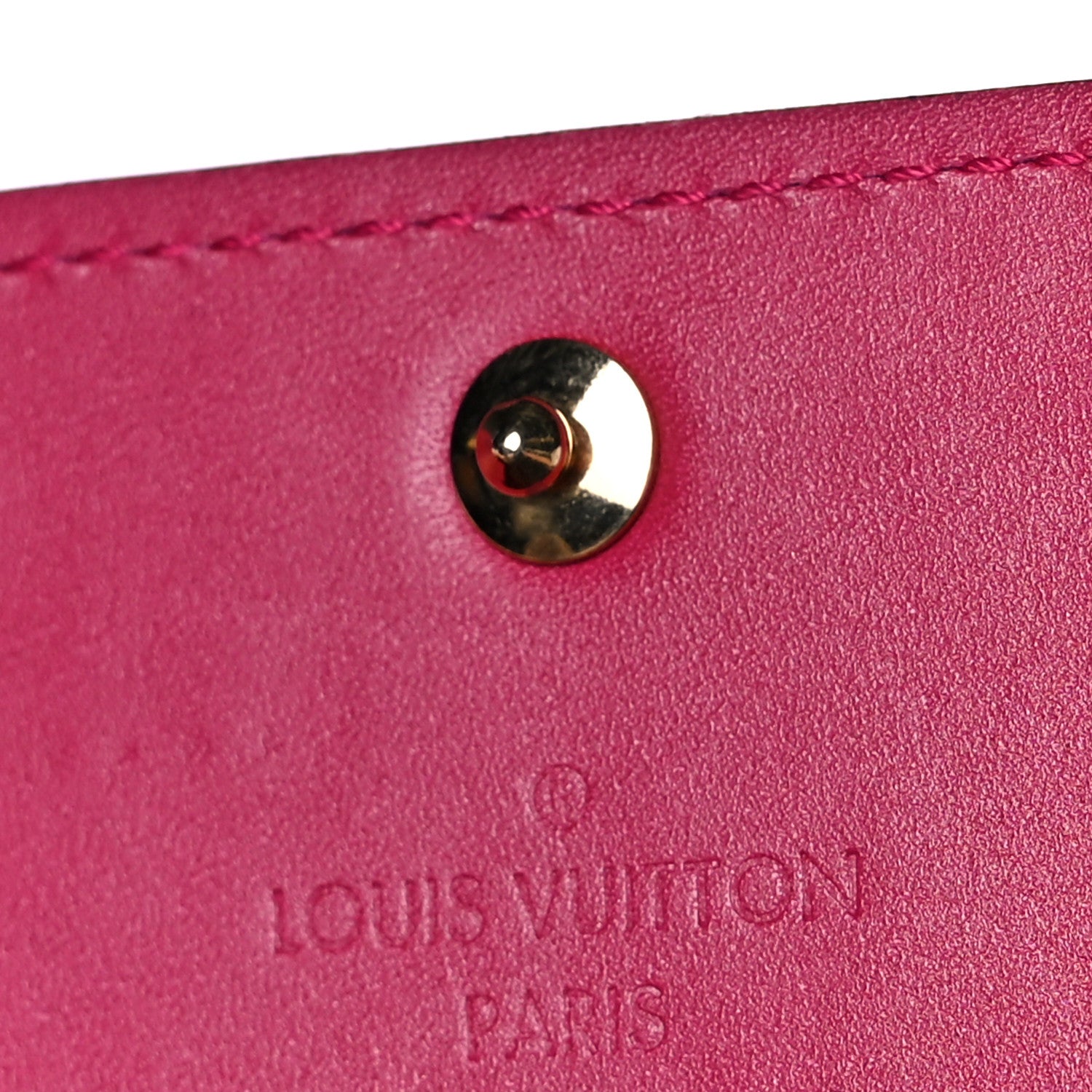 Louis Vuitton Vernis Sarah Wallet Rose Indien 10 of 11