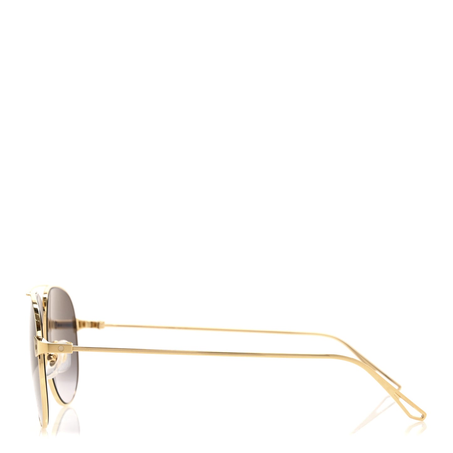 Santos Aviator Sunglasses CT0298S Gold Grey