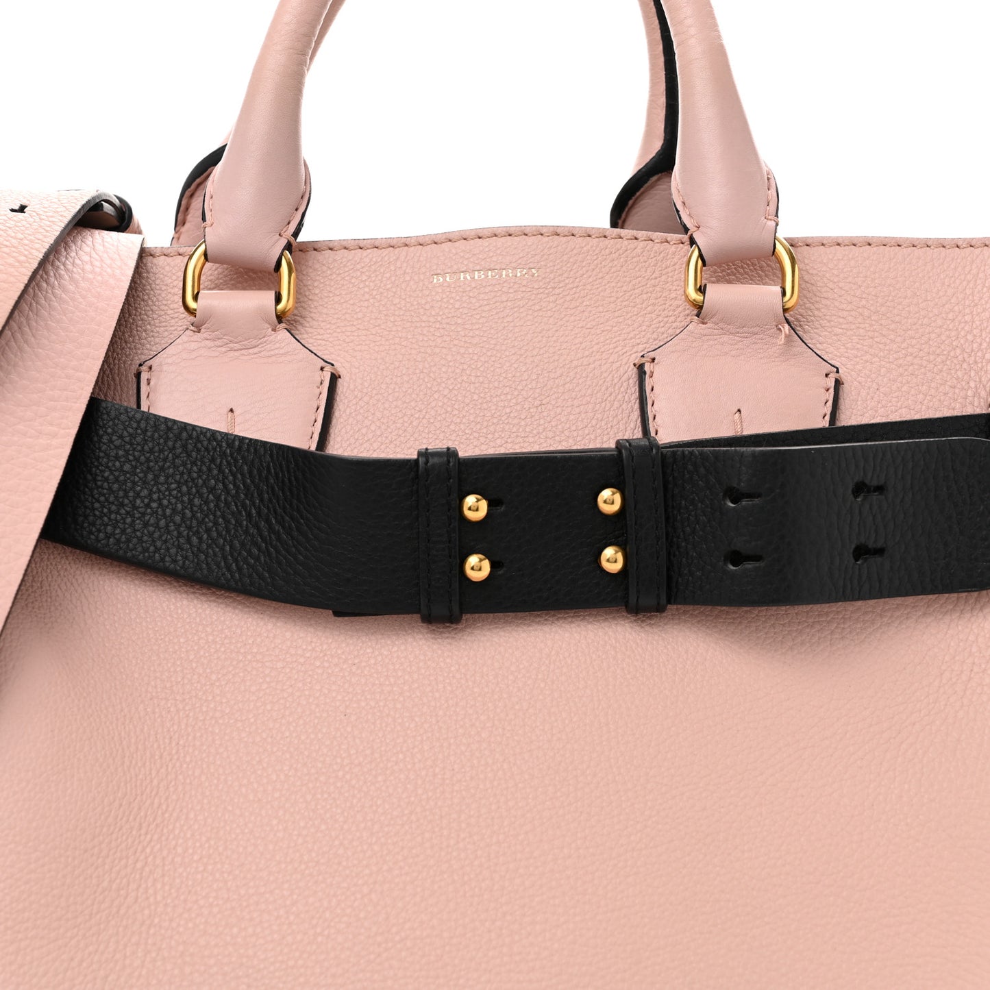 Marais Calfskin Medium Belt Bag Pale Ash Rose