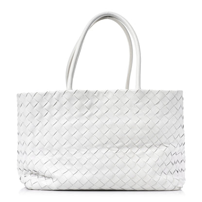 Bottega Veneta Nappa Intrecciato Tote Bag White 1 of 11
