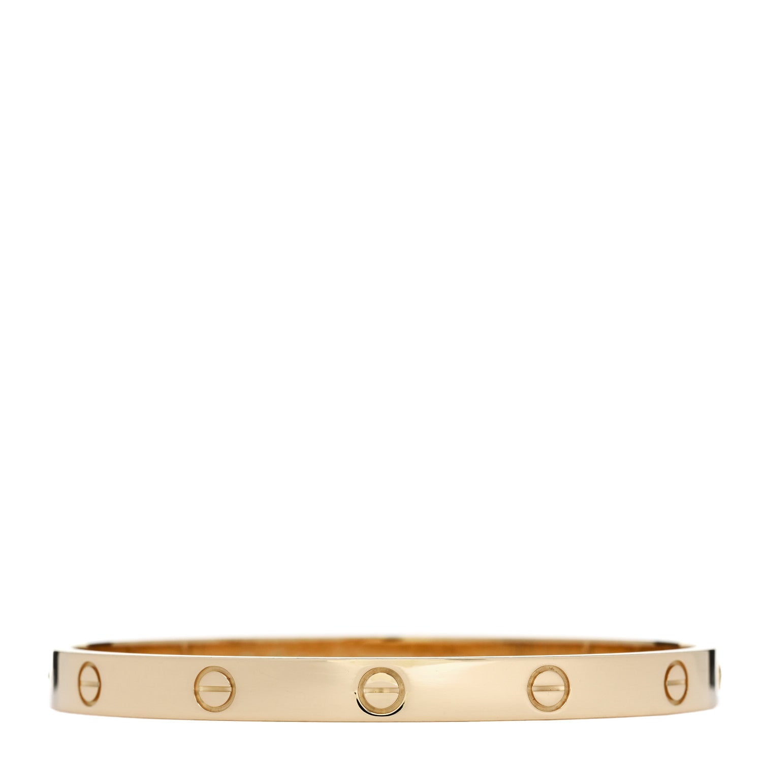 Cartier 18K Yellow Gold LOVE Bracelet 19 1 of 9
