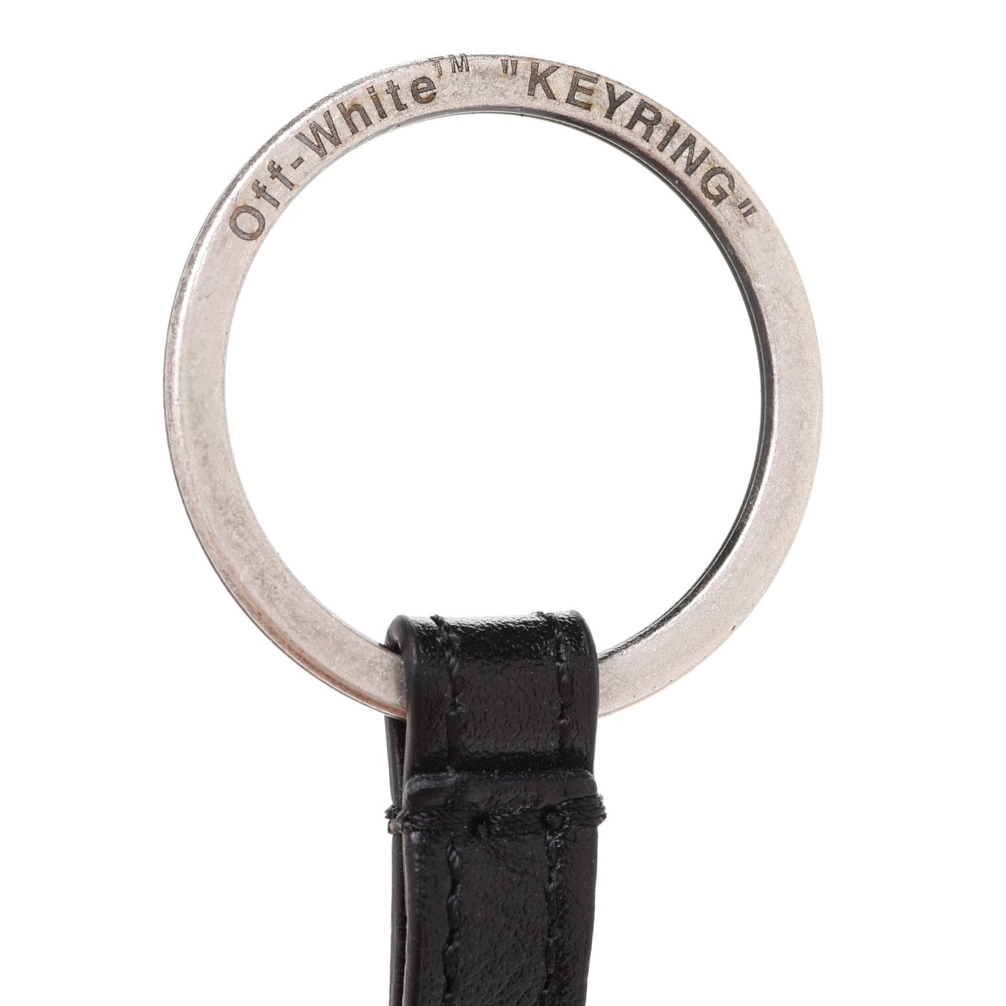 Calfskin For Keys Keychain Black