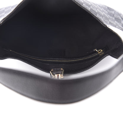 Gucci Monogram Small Jackie O Hobo Black 5 of 10