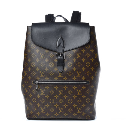 Louis Vuitton Monogram Macassar Palk Backpack 1 of 7