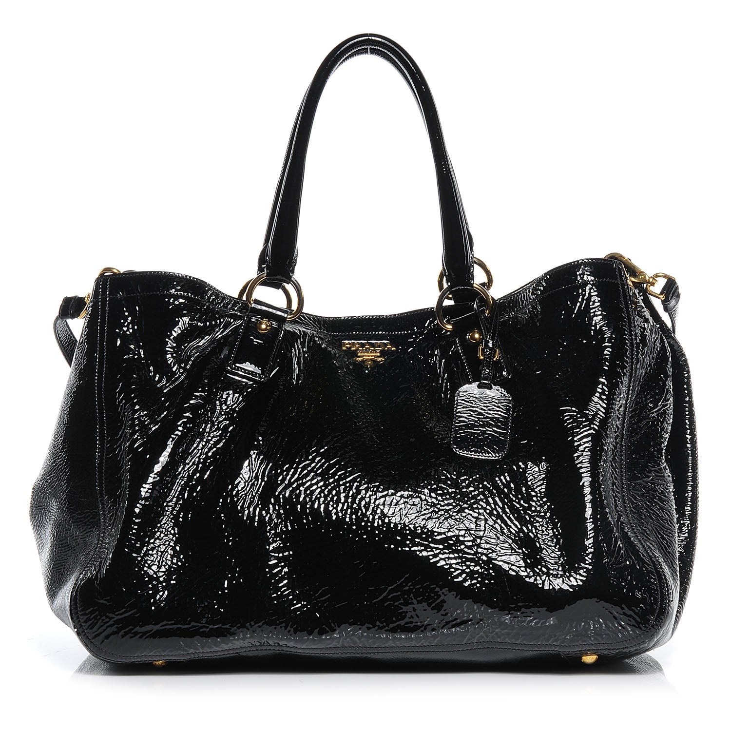 Prada Vernice Shopping Tote Black 1 of 9