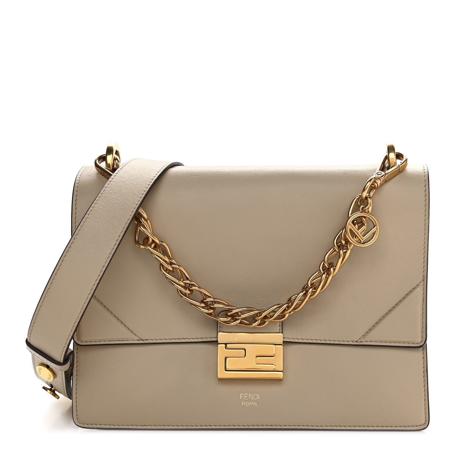 Fendi Vitello Grace Matte F is Fendi Kan U Shoulder Bag Nuvola 1 of 14