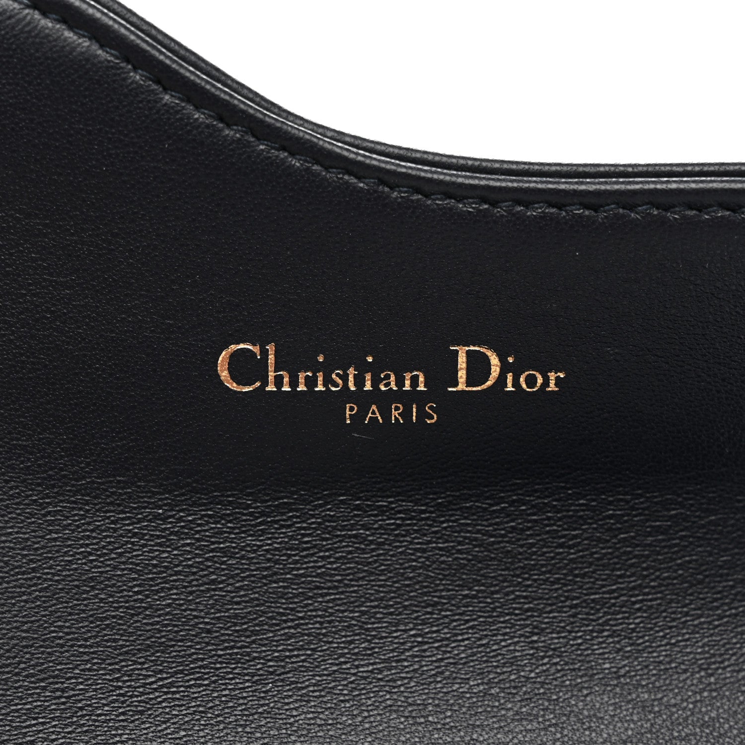 Christian Dior Oblique Saddle Card Holder Blue 6 of 8