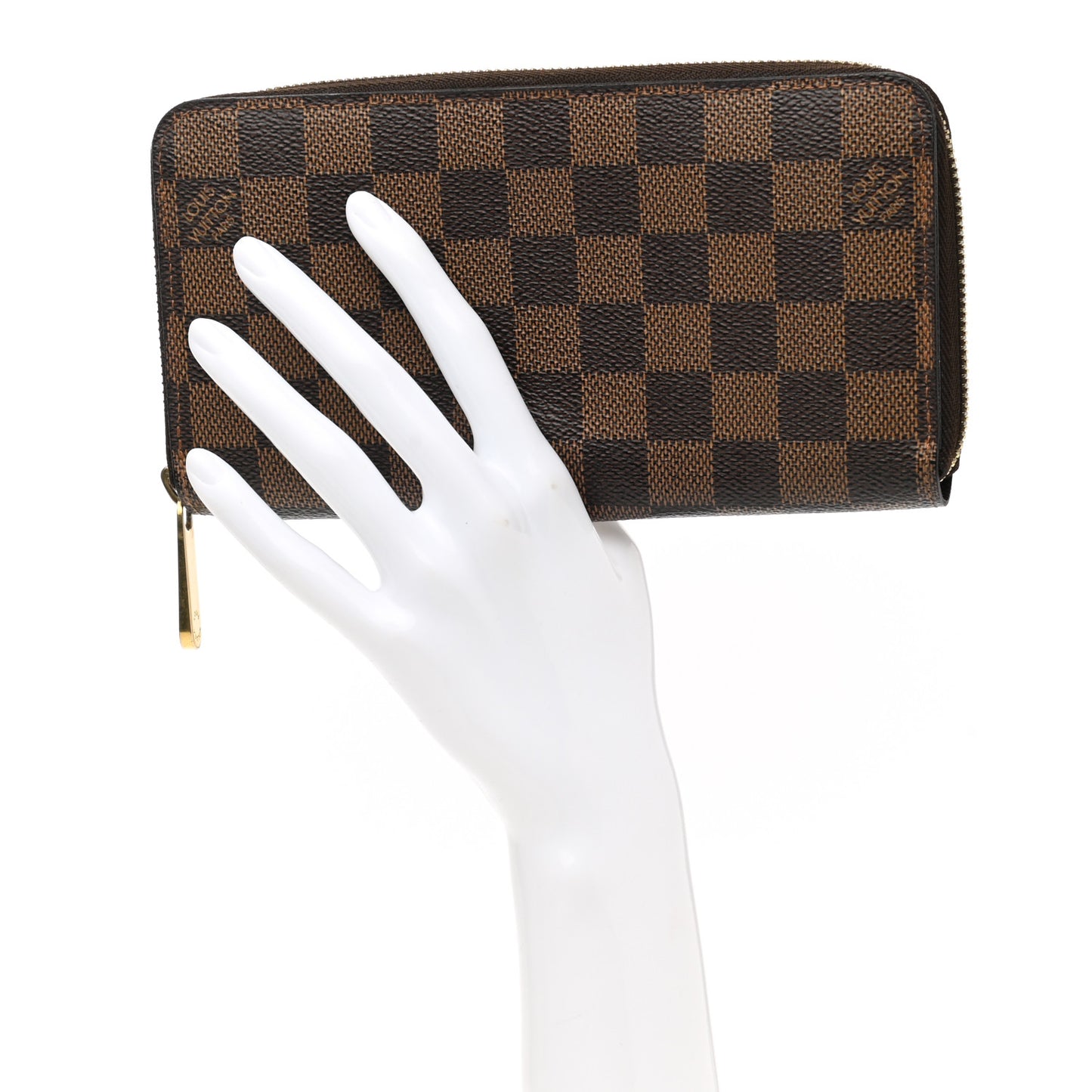 Damier Ebene Zippy Wallet