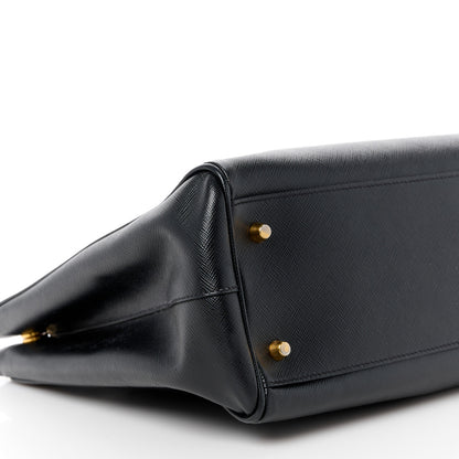 Prada Saffiano Large Galleria Double Zip Tote Black 11 of 12