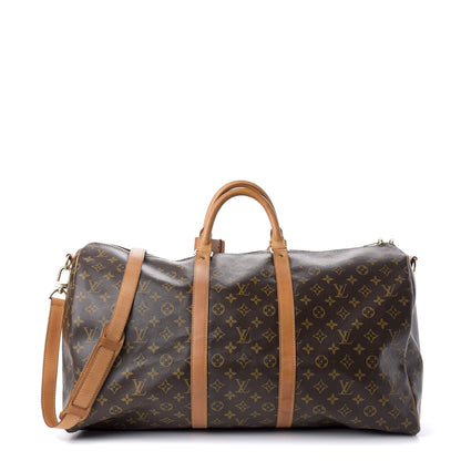 Louis Vuitton Monogram Keepall Bandouliere 55 1 of 10
