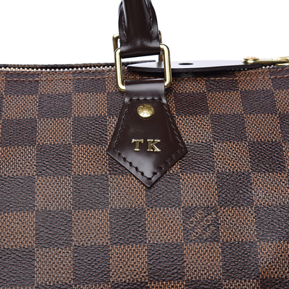 Louis Vuitton Damier Ebene Speedy 30 10 of 15
