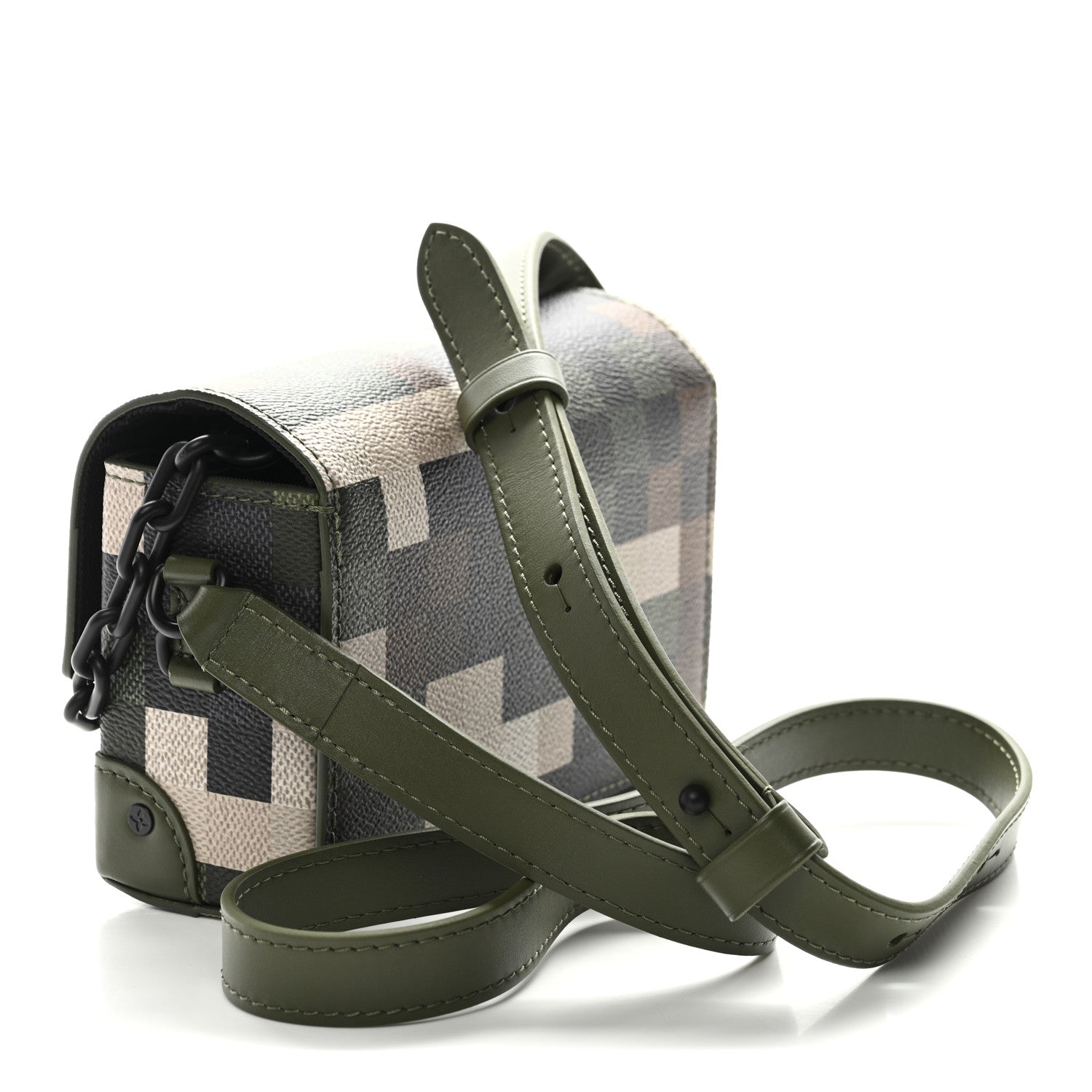 Louis Vuitton Damoflage Steamer Wearable Wallet Green 3 of 9