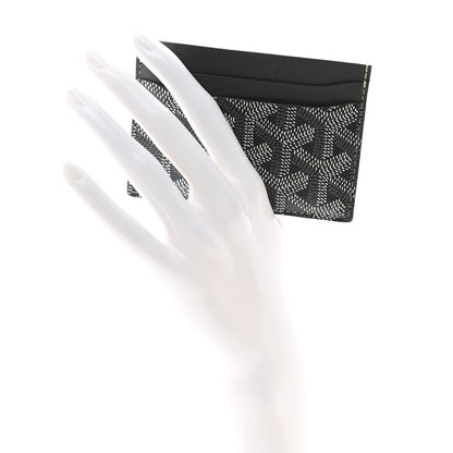 Goyard Goyardine Saint Sulpice Card Holder Grey 2 of 7
