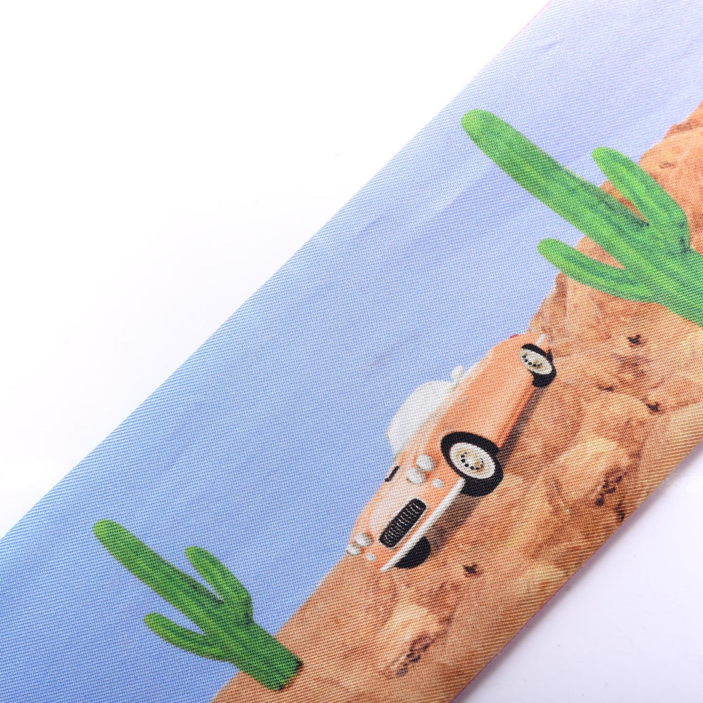 Silk Monogram Desperado Bandeau Blue