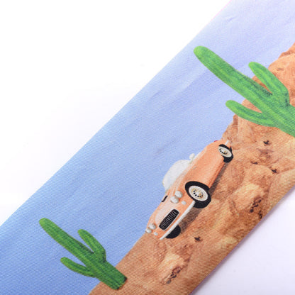 Louis Vuitton Silk Monogram Desperado Bandeau Blue 5 of 5