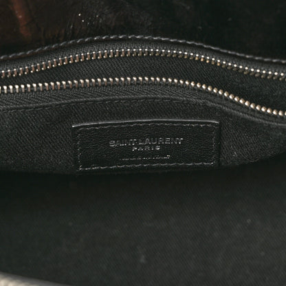 Saint Laurent Glace Calfskin Baby Souple Sac De Jour Black 6 of 10